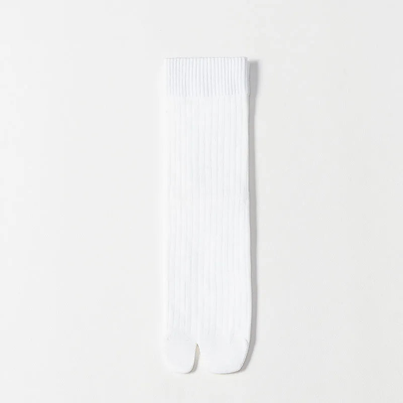 Men’s 2-Toe Tabi Socks – Split Toe Cotton Socks for Flip Flops & Casual Wear