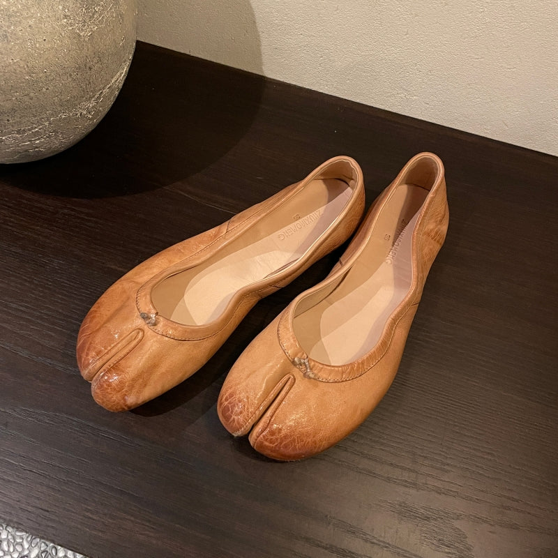 2025 Spring/Summer Vintage Tabi Pumps