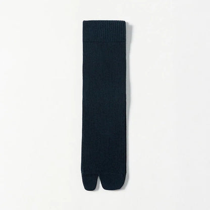 Men’s 2-Toe Tabi Socks – Split Toe Cotton Socks for Flip Flops & Casual Wear